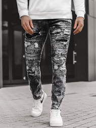 Vaqueros de hombre grafito OZONEE V/19194