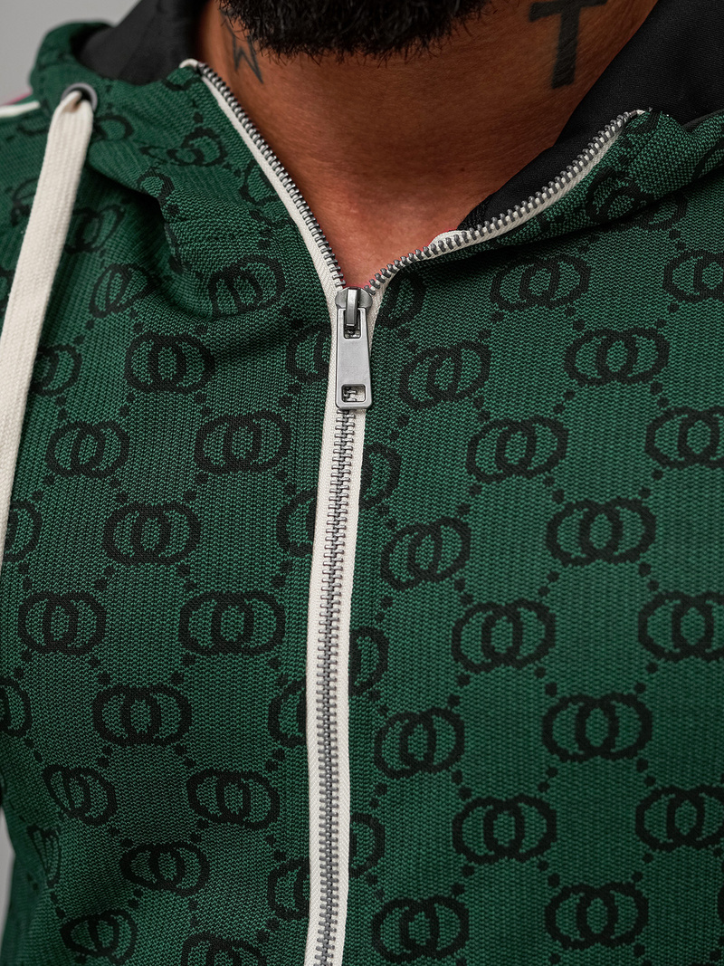 Chándal de hombre verde OZONEE O/FF5111AB