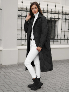 Chaqueta de mujer negra OZONEE JS/5M3177/392Z