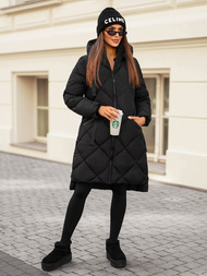 Chaqueta de mujer negra OZONEE JS/5M3168/392Z