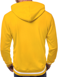 Sudadera de hombre amarilla OZONEE A/1009Z
