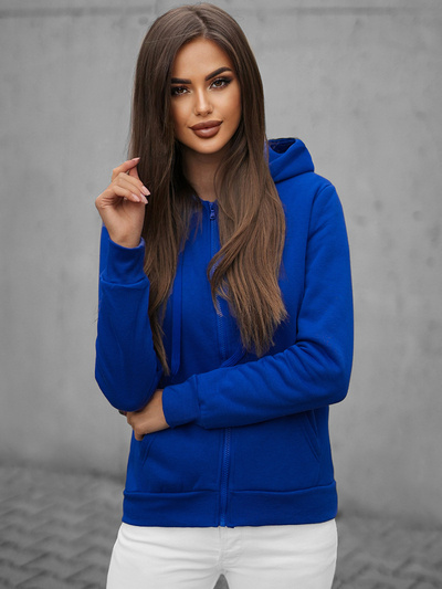 Sudadera de mujer cobalto OZONEE JS/W03Z