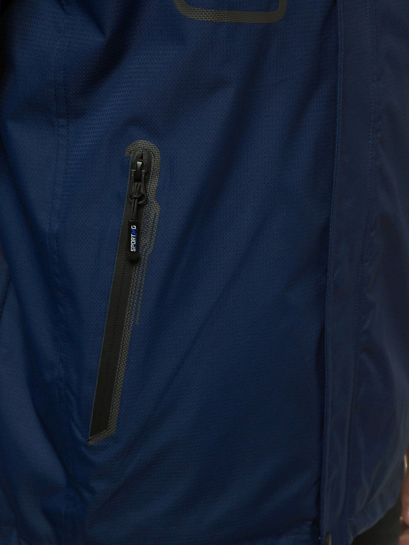 Chaqueta de hombre azul marino OZONEE MG/2515