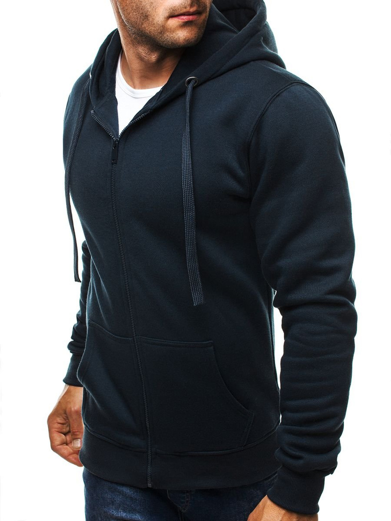 Sudadera de hombre granate OZONEE JS/2008Z