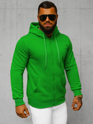 Sudadera de hombre verde OZONEE JS/2008Z