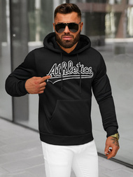 Sudadera de hombre negra OZONEE JS/27B6508/3
