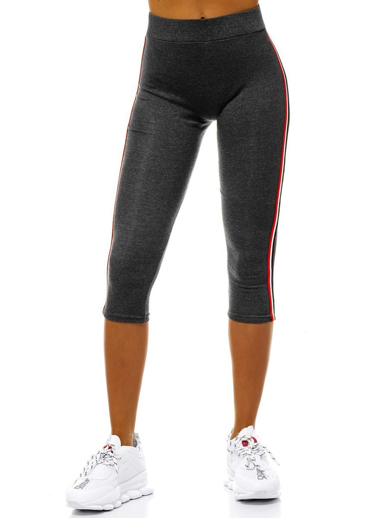 Leggings para mujer gris oscuro OZONEE JS/1037/B2