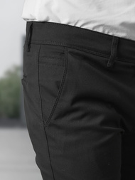Pantalón chino de hombre negras OZONEE V/6545
