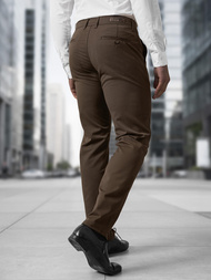 Pantalón de hombre marrón OZONEE V/5100
