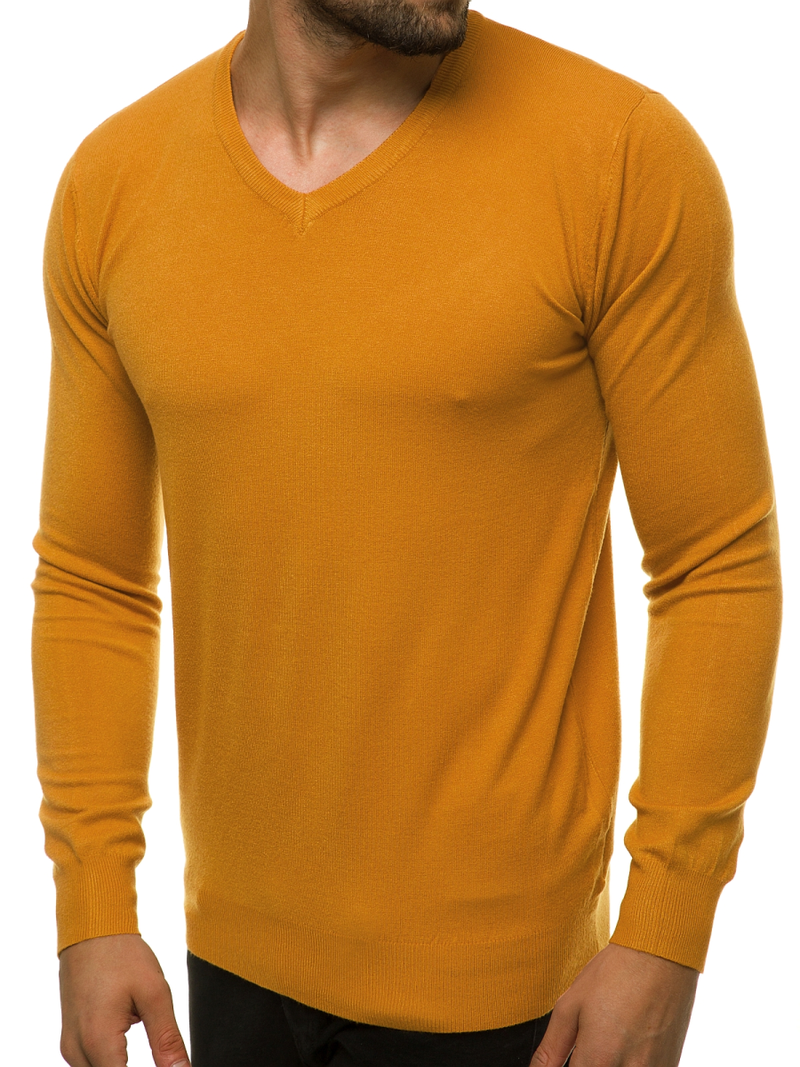 Jersey de hombre camel claro OZONEE TMK/YY03/9