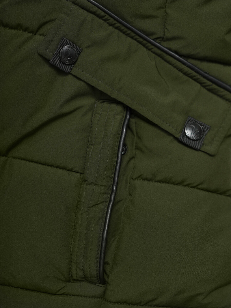 Chaqueta de mujer caqui OZONEE O/W377Z