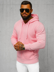 Sudadera de hombre rosa en polvo OZONEE JS/2008Z