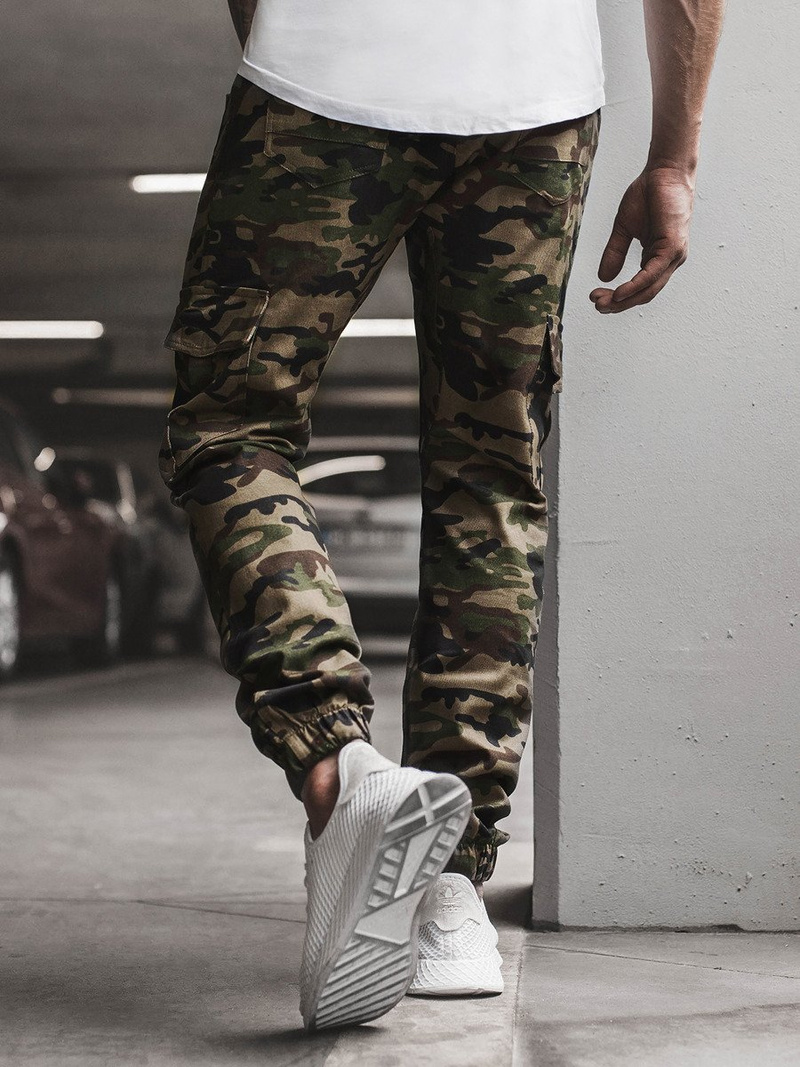 Pantalón jogger de hombre verde OZONEE A/404