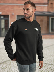 Sudadera de hombre negra OZONEE JS/65B3917/3