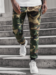 Pantalón jogger de hombre camuflaje-verde OZONEE O/11103