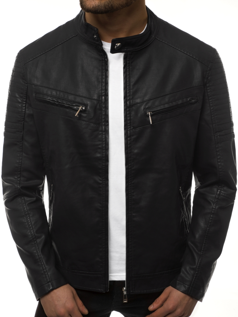 Chaqueta de hombre negra OZONEE JB/JP1125