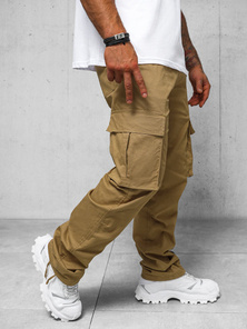 Pantalón de hombre camel OZONEE O/G3179Z