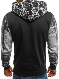 Sudadera de hombre gris OZONEE JS/DD267Z