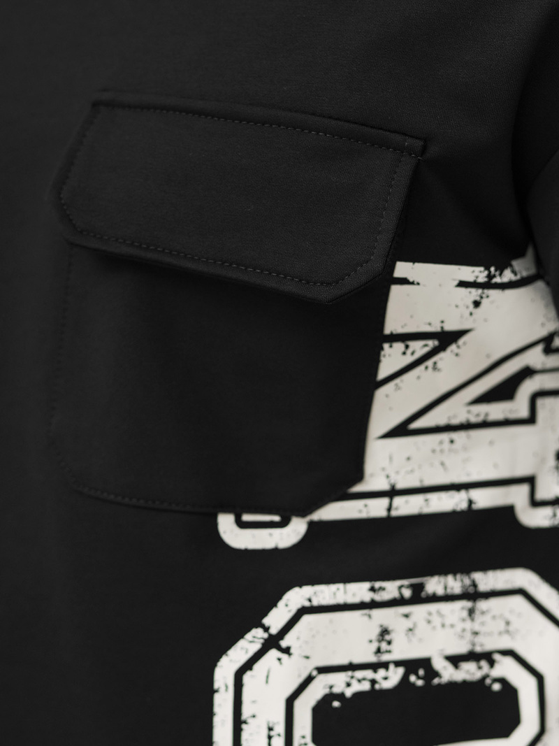 Chándal de hombre negro OZONEE JS/27C6531/3