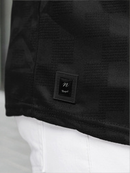 Camiseta de hombre negra OZONEE O/QS11621