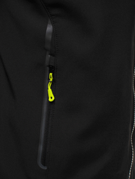 Chaqueta de hombre negro-amarillo OZONEE GE/12269Z