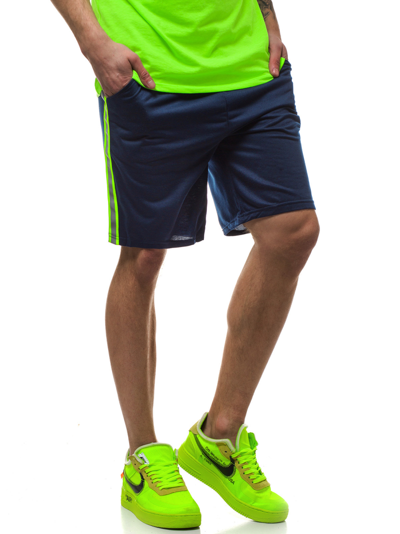 Pantalón corto de hombre azul marino JS/KS2505