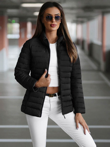Chaqueta de mujer negra OZONEE JS/16M9109/392Z