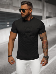 Camiseta de hombre negras OZONEE NB/MT3103