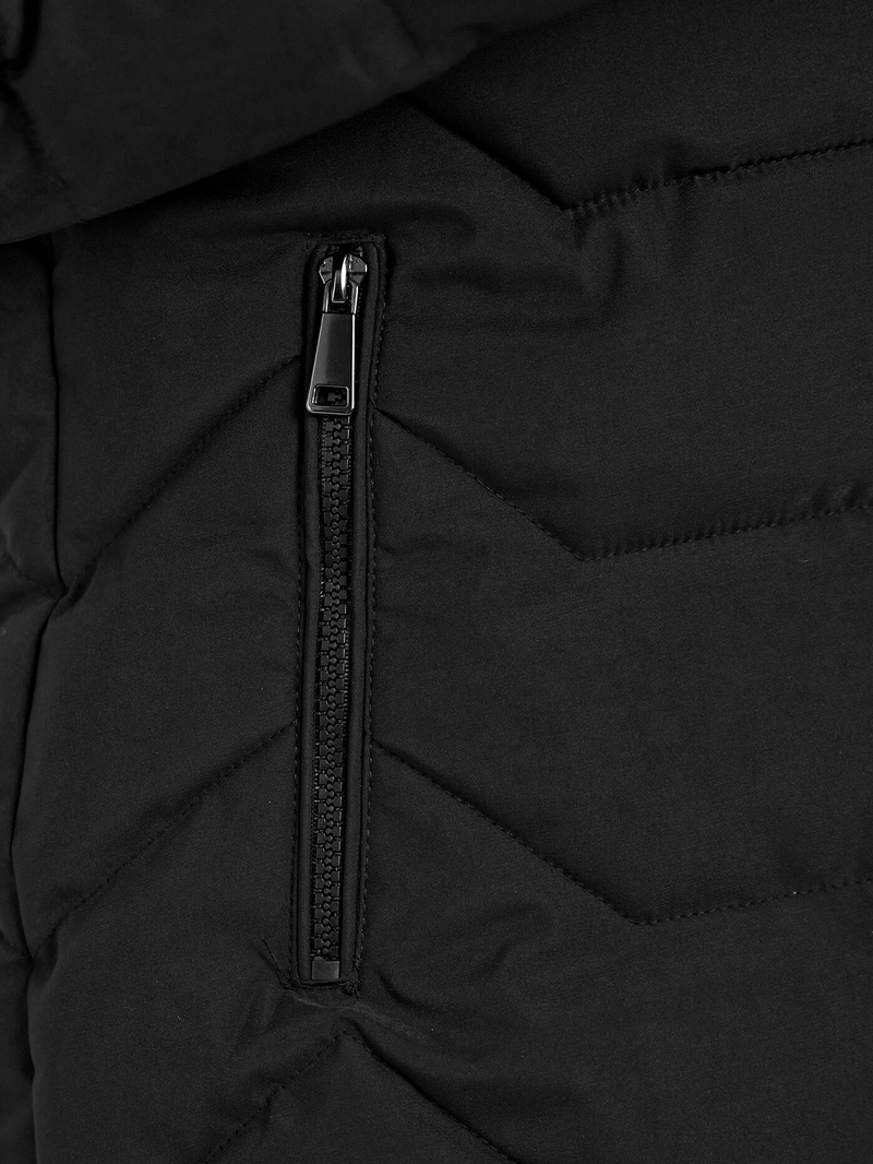 Chaqueta de mujer negra OZONEE JS/16M9121/392Z