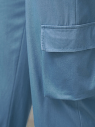 Vaqueros de mujer de azul OZONEE O/HGM6610