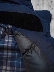 Chaqueta de hombre azul marino OZONEE JS/5M718/215