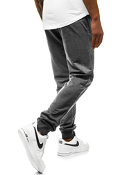 Pantalón de chándal de hombre gris oscuro JS/XW001S