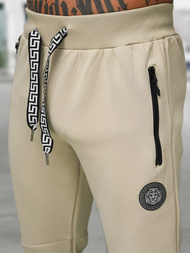 Chándal de hombre beige OZONEE O/LN11887