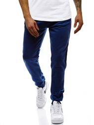 Pantalón de chándal de hombre Azul-negro OZONEE JS/JZ11007