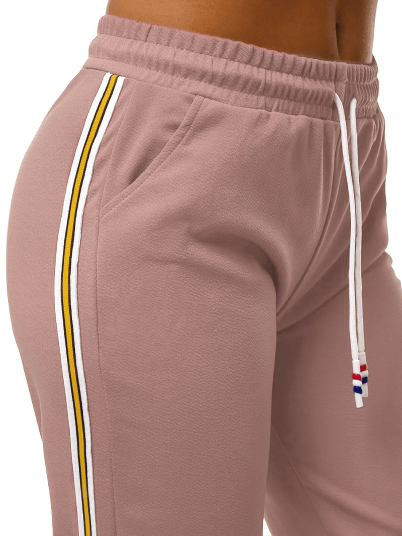 Pantalón de chándal para mujer rosa claro OZONEE JS/1020/B16