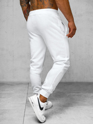 Pantalón de chándal de hombre blancos OZONEE JS/XW01Z