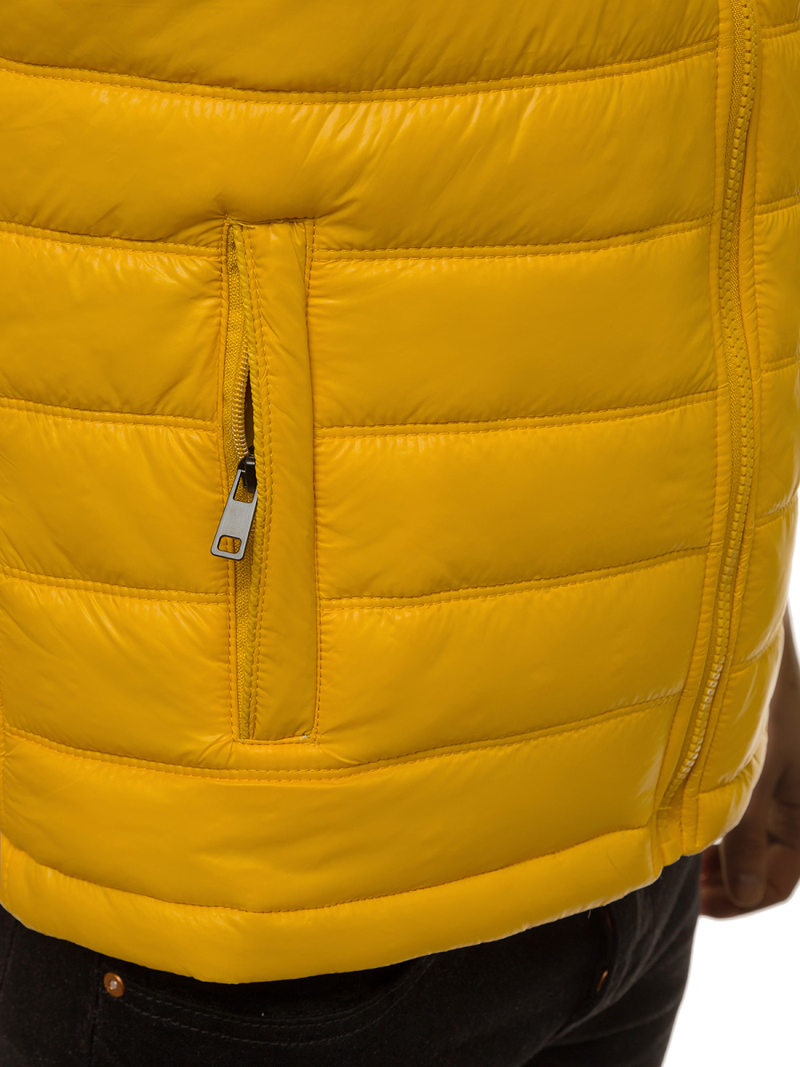 Chaleco de hombre amarilla OZONEE N/6105Z