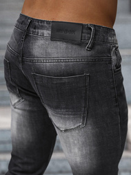 Vaqueros de hombre negras OZONEE NB/MP0075N