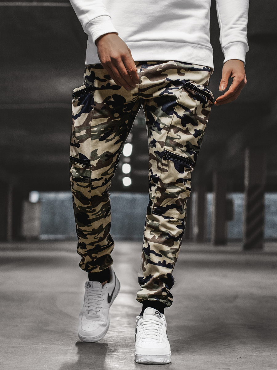 Camuflaje Jogger En Dril Para Hombre Jogger Drill Jogger Camuflado