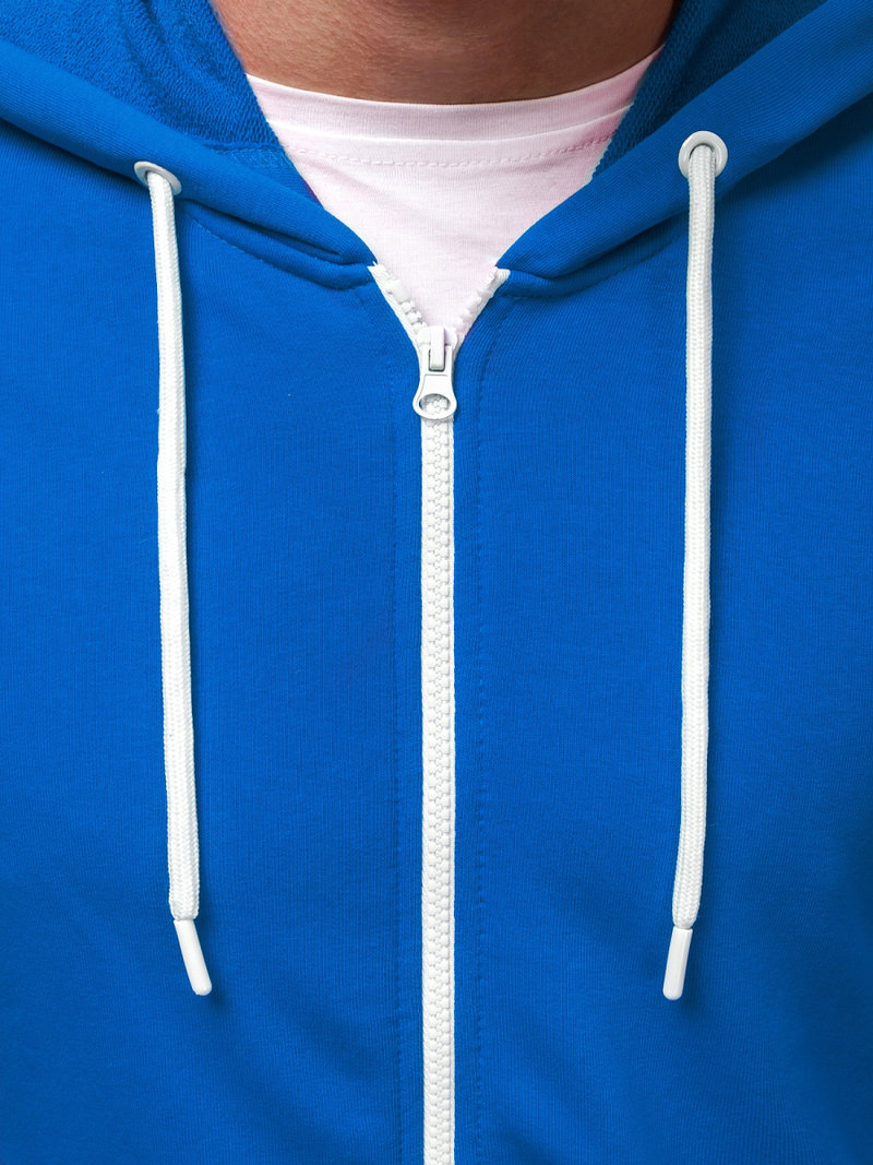 Sudadera de hombre azul OZONEE A/1009Z