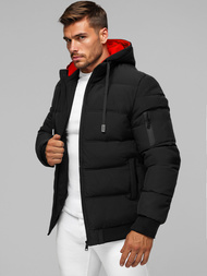 Chaqueta de hombre negra OZONEE JS/31M5003Z
