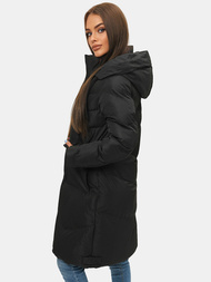 Chaqueta de mujer negra OZONEE JS/M735/392