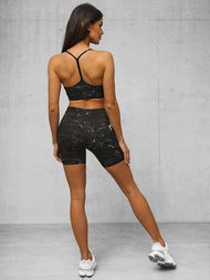 Conjunto de chándal de dos piezas de negro OZONEE O/XL015/1Z