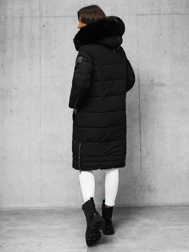 Chaqueta de mujer negra OZONEE O/W377