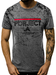 Camiseta de hombre grafita OZONEE JS/SS10917