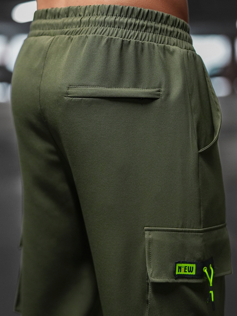 Pantalón chino de hombre caqui OZONEE O/CP150Z