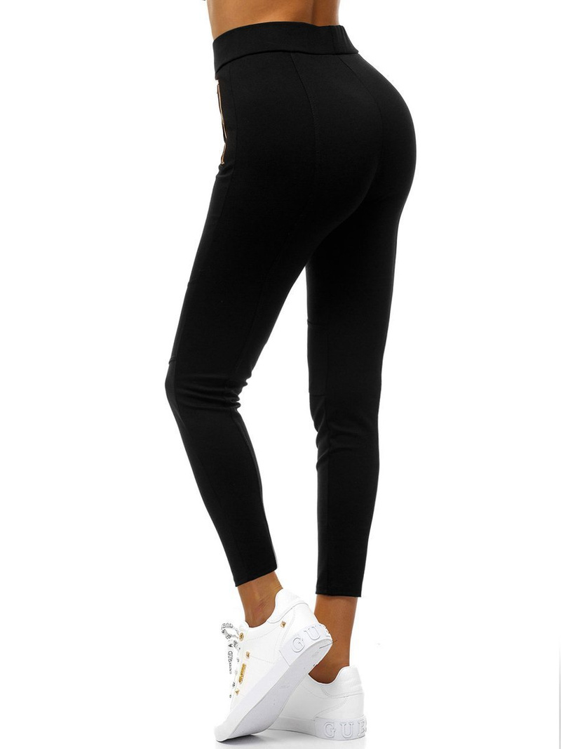 Leggings para mujer negras OZONEE JS/1039/D1