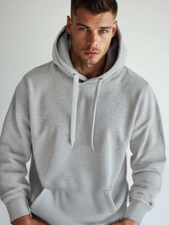Sudadera de hombre gris OZONEE JS/2009Z