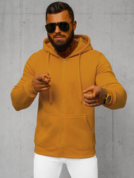 Sudadera de hombre camel OZONEE JS/2008Z