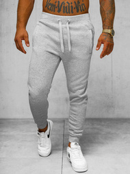 Pantalón de chándal de hombre gris OZONEE JS/XW01Z